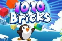 Help the penguin to place all bricks
