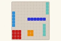 Drag pieces, clear lines, score points