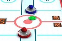The classic Air Hockey in three-dimensional version