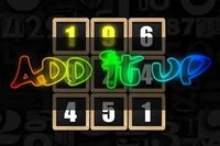 Goal of Add It Up is to select numbers that add up to the target sum