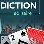 Dy letra dhe letra të përziera me figura të mbretërve, nën titullin Addiction Solitaire