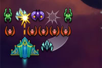 Blast off and dominate the cosmos in Alien Attack - the ultimate 2D spaceship