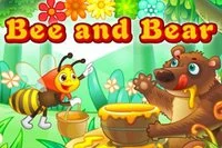 Let your bee deliver the honey to the hungry Bear