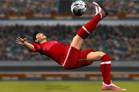 Kick the ball right on the goal!