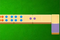 The classic block domino game