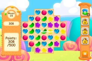 Pamje e një puzzle me figura me ngjyra të ndryshme dhe elemente të zbukurimit anash