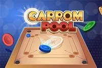 Classic Carrom Pool game with discs