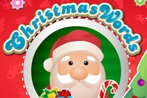 Santa me kapelë të kuqe dhe mjekër të bardhë në një sfond festiv të kuq, i rrethuar nga dhurata dhe elemente të ndryshme të Krishtlindjes