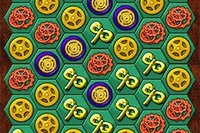 Repair beetles in this Steampunk-themed Match3 game