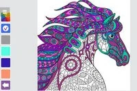 Mandala Coloring Book is the perfect game for adults and children to relax and