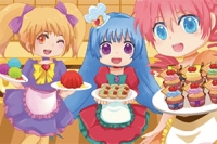 First dress the Cooking Super Girl and then help her to bake sweet cupcakes