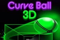 Curve the ball with your racket and try to defeat your opponent!