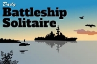 Solve the Battleship Solitaire puzzles in 3 different sizes