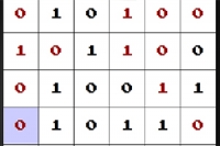 A puzzle with only 0's and 1's