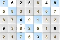 Daily Sudoku game with an additional rule for the diagonals