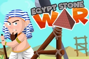 Një figurë vizatimore egjiptiane me një tirapelë dhe sfond shkretinor, me tekstin mbi figurë