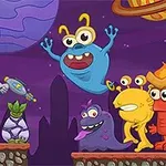 Alienë të gjallë në një mjedis hapësinor me planetë dhe gjallesa të tjera të çuditshme