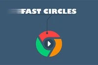 To master the skill game Fast Circles you need good reactions!