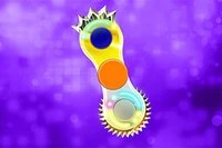 Impress your friends and design your own stylish fidget spinner toy!