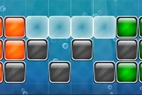 Collect all stars by putting the blocks in Tetris shape in their position, but
