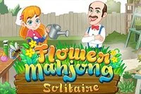 Play 100 different layouts in the Flower Mahjong Solitaire game