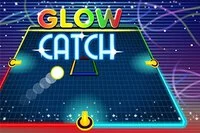 Catch the glowing bubbles with the square