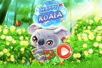 Take care of a fluffy koala in this cute animal makeover game!
