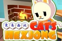 Colorful mahjong game with Hex tiles