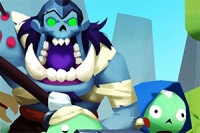Use plants to defeat zombies
