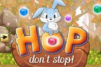 One cute little bunny and an endless racing track?