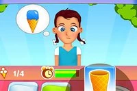 Serve up some tasty frozen treats as quickly as possible as you run an Ice