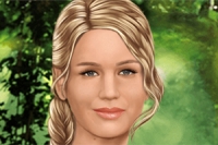 Give actress Jennifer a make-over with this game of the True Make Up Series