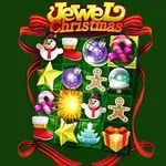 Ikona festive me elemente të Krishtlindjeve duke përfshirë njerëz dëbore, dhurata, biskota xhenxhefil dhe dekorime me yje