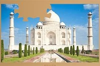Complete the Jigsaw Puzzle and travel the World by dragging pieces to the