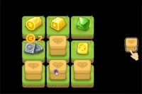 Merge rocks to turn them into shiny gems, earn coins and try to complete you