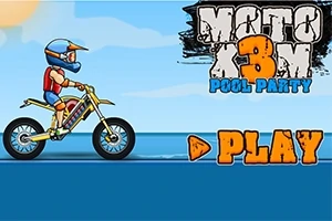 Një motorist me helmetë ngjyrë blu në një motor në një sfond me diell dhe tekst me titull në pjesën e sipërme të djathtë