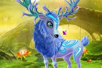 Take care of a fairytale deer in this magical makeover game!