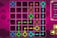 Flow Free puzzles in different sizes