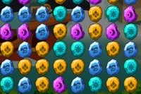 Collapse groups of 3 or more jewels