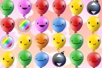Swipe 3 or more matching color balloons then let go to pop