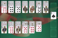 Move all cards to the foundations from Ace to King