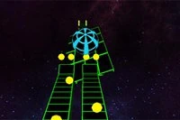 Get ready to roll your ball into endless expanses in Ramp!