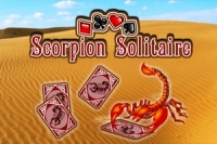 Play Scorpion Solitaire in 3 difficulty degrees
