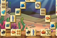 Mahjong Solitaire game at the bottom of the Ocean