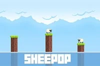 Sheepop is an addictive arcade game with cute pixel art