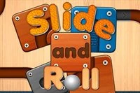 Slide blocks and let the ball reach the goal