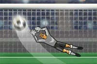 This fast-paced penalty soccer game is all about good reflexes!