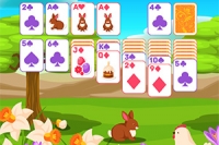 Enjoy the timeless classic Solitaire - now with a cute Easter design for the