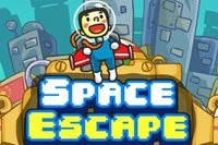 Escape in Outer Space by flying up