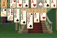 A Klondike solitaire game